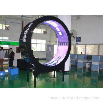 Round Circle PH10 Advanced Outdoor Irregular LED Display Ad
